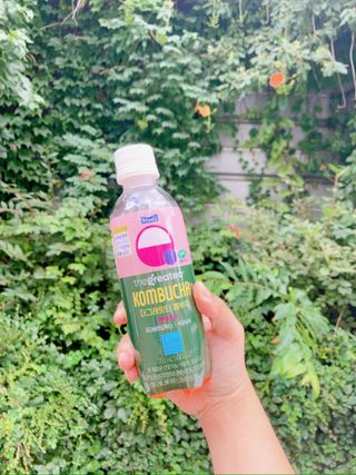 더그레잇티 콤부차 [매일유업] 더그레잇티 44kcal 콤부차 300ml *12개입 (오리지널 6개+베리리치 6개) — 5점을 준 리뷰어가 2023년 7월 올린 사용 사진