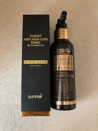 썸헤어 / SUMHAIR 썸헤어 써밋 안티 헤어로스 토닉 — 4.5점을 준 리뷰어가 2021년 5월 올린 사용 사진