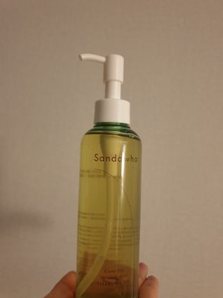 스킨큐어 산다화 순한 클렌징 동백 오일 200ml — 5점을 준 리뷰어가 2023년 3월 올린 사용 사진