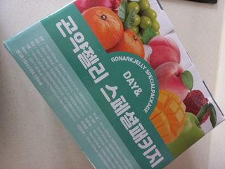 참앤들황토농원 10가지 맛, 입맛대로 스페셜하게~ 가볍게 한 포 땡! 곤약젤리 스페셜 패키지 130ml x 30포 — 5점을 준 리뷰어가 2023년 1월 올린 사용 사진