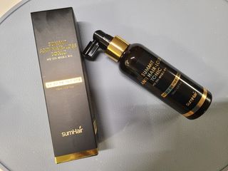 썸헤어 / SUMHAIR 썸헤어 써밋 안티 헤어로스 토닉 — 3.5점을 준 리뷰어가 2021년 5월 올린 사용 사진