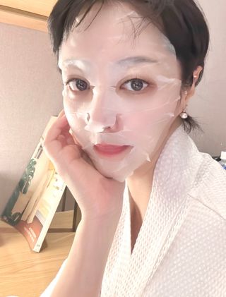 세뚜아(Cettua) [세뚜아] 포레스트 수딩 마스크 Cettual Forest  Soothing Mask 5매 — 4.5점을 준 리뷰어가 2024년 1월 올린 사용 사진