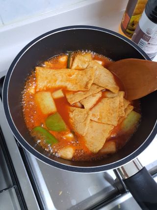 응큼떡볶이 — 4점을 준 리뷰어가 2021년 3월 올린 사용 사진