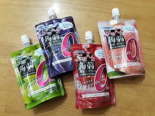 ORIHIRO 오리히로 곤약젤리 제로칼로리 130g 4종 4팩(맛별로 1팩씩) — 4점을 준 리뷰어가 2022년 12월 올린 사용 사진