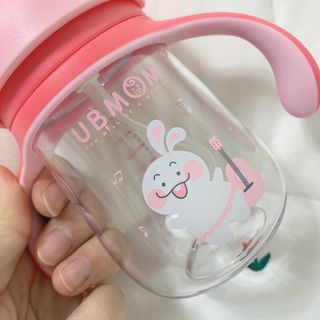 유비맘 트라이탄 코니빨대컵_컬러 랜덤 발송 — 5점을 준 리뷰어가 2020년 12월 올린 사용 사진