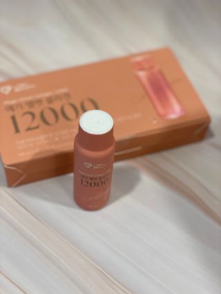 랩앤뷰티 메가 벨벳 콜라겐 12000 — 5점을 준 리뷰어가 2021년 5월 올린 사용 사진