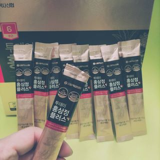 서울약사신협_투데이홍삼정플러스스틱_10g x 30포 — 4.5점을 준 리뷰어가 2021년 1월 올린 사용 사진