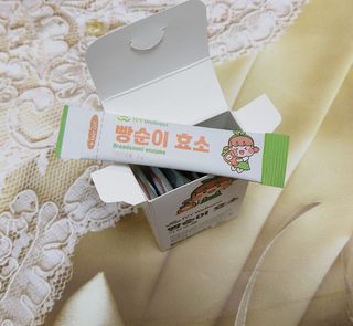 아이비웰니스 빵순이 효소 키위맛 7포 + 석류맛 7포 (총 14포, 2주분) — 5점을 준 리뷰어가 2022년 10월 올린 사용 사진