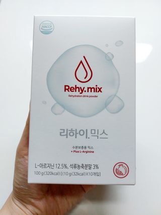 리하이.믹스 수분보충용믹스 리하이.믹스 (Rehy.mix) — 4점을 준 리뷰어가 2022년 6월 올린 사용 사진