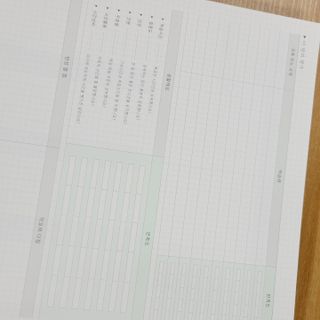 리훈 여러분의 오늘을 채워나갈 수 있도록 도와줄 오늘공부 1년용 스터디플래너 — 5점을 준 리뷰어가 2021년 3월 올린 사용 사진