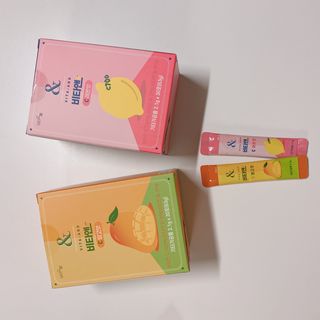 비타앤C 레몬맛, 망고맛 — 5점을 준 리뷰어가 2021년 6월 올린 사용 사진