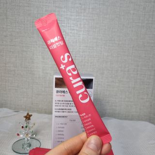 [큐라에스] 최신 다이어트 원료! 6중 기능성 더블컷팅 126g(2주일 분) — 5점을 준 리뷰어가 2023년 12월 올린 사용 사진