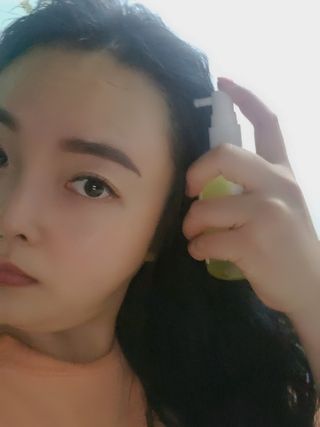 달리프 클로렐라 베러 루트 헤어토닉 100ml — 4점을 준 리뷰어가 2021년 4월 올린 사용 사진