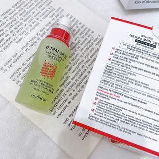 엘리샤코이 테트라포스 클리어 그린 앰플 — 5점을 준 리뷰어가 2021년 6월 올린 사용 사진