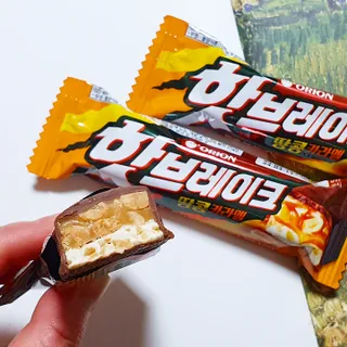 핫브레이크 땅콩카라멜 — 5점을 준 리뷰어가 2023년 5월 올린 사용 사진