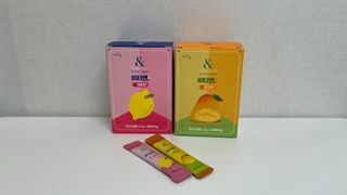 비타앤C 레몬맛, 망고맛 — 5점을 준 리뷰어가 2021년 5월 올린 사용 사진