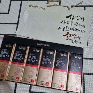 서울약사신협_투데이홍삼정플러스스틱_10g x 60포 — 5점을 준 리뷰어가 2021년 7월 올린 사용 사진