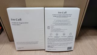 아이엠셀 하이드로 B5 리제너레이션 마스크시트 — 4점을 준 리뷰어가 2021년 4월 올린 사용 사진
