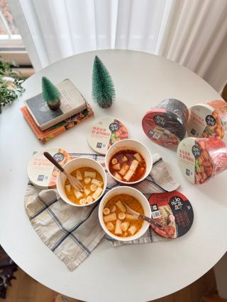 프리 [요리궁리] 타입 B (매콤,치즈,매콤까르보) 꽃떡볶이 6개입 세트 — 4점을 준 리뷰어가 2024년 12월 올린 사용 사진