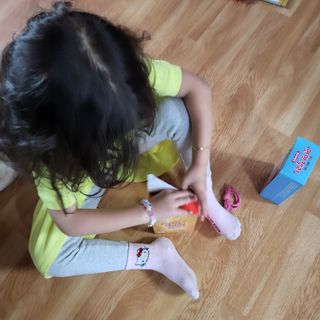 다나음 셀렌에 빠진 아연면역젤리 열대과일맛+사과맛 — 5점을 준 리뷰어가 2023년 4월 올린 사용 사진