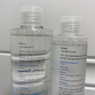 화이트리 비움 데일리 토너, 바하 0.5토너 세트 — 5점을 준 리뷰어가 2021년 2월 올린 사용 사진