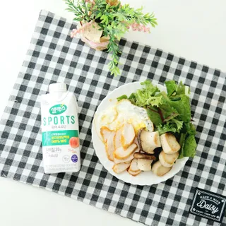 셀렉스스포츠 셀렉스 스포츠 웨이 프로틴 복숭아_ 330ml x 12팩 — 5점을 준 리뷰어가 2021년 10월 올린 사용 사진