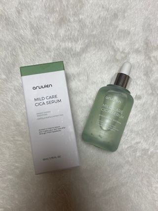 아르비엔 마일드케어 비건 시카세럼 — 5점을 준 리뷰어가 2021년 2월 올린 사용 사진