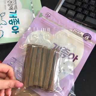 My Pet Care 천연단백질 치아건강에 개좋아 — 5점을 준 리뷰어가 2021년 1월 올린 사용 사진