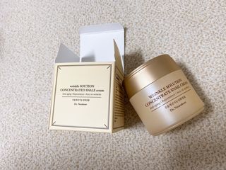 Dr.느루벗 느루벗 링클 솔루션 콘센트레이트 스네일 탄력 달팽이 크림 80g — 4.5점을 준 리뷰어가 2021년 3월 올린 사용 사진