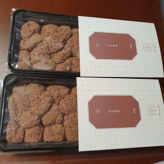 수수팥떡 리뷰 사진