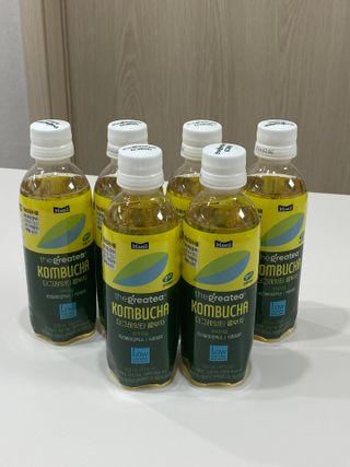 더그레잇티 콤부차 [매일유업] 더그레잇티 44kcal 콤부차 300ml *12개입 (오리지널 6개+베리리치 6개) — 5점을 준 리뷰어가 2023년 7월 올린 사용 사진
