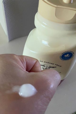 (구패키지)카프리나 프레쉬 산양밀크 어메이징 바디워시 500ml(오리지널향) — 4점을 준 리뷰어가 2023년 2월 올린 사용 사진