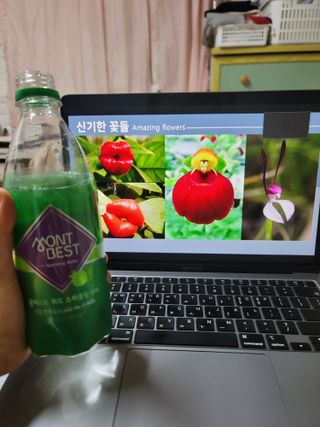 몽베스트 Montbest with Sparkling water Lime20병 — 5점을 준 리뷰어가 2021년 10월 올린 사용 사진