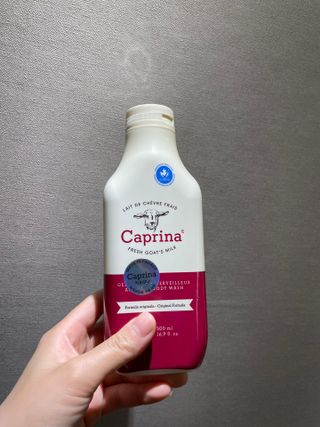 카프리나 프레쉬 산양밀크 어메이징 바디워시 500ml(오리지널향) — 5점을 준 리뷰어가 2023년 4월 올린 사용 사진