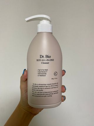 닥터바이오 에코 올인원 클렌저 500g — 5점을 준 리뷰어가 2023년 8월 올린 사용 사진