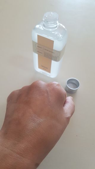 [녹산] 비건 대나무 밸런싱 수분 토너 + 비건 바이오 비타 에센스 — 5점을 준 리뷰어가 2022년 11월 올린 사용 사진