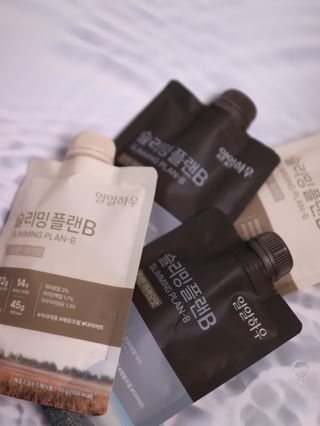 일일하우 슬리밍 플랜B 고소한 귀리맛, 진한 카카오맛 (체중조절식) — 5점을 준 리뷰어가 2023년 7월 올린 사용 사진
