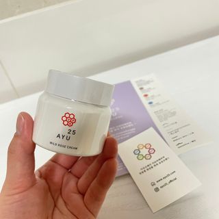 AYU25[아유트웬티파이브]다마스크로즈워터 베이스 천연 수분 촉촉 크림 — 5점을 준 리뷰어가 2021년 4월 올린 사용 사진