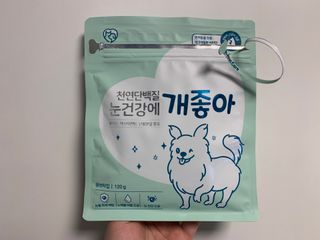 My Pet Care 천연단백질 눈건강에 개좋아 — 5점을 준 리뷰어가 2021년 4월 올린 사용 사진