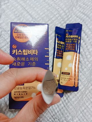[키스립] 근본적인 숙취원인 해결 숙취해소제 뉴키스립비타 (최신) — 5점을 준 리뷰어가 2022년 8월 올린 사용 사진