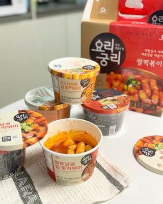프리 [요리궁리] 타입 B (매콤,치즈,매콤까르보) 꽃떡볶이 6개입 세트 — 5점을 준 리뷰어가 2024년 12월 올린 사용 사진