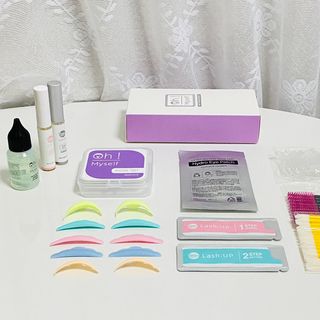피비에스코리아 [오마이셀프] 셀프 속눈썹펌 키트 뷰러펌 파마 세트 — 5점을 준 리뷰어가 2021년 11월 올린 사용 사진