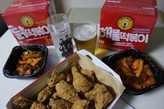 한성기업 무볼레 닭떡볶이+해물떡볶이 2종 세트 — 4.5점을 준 리뷰어가 2021년 10월 올린 사용 사진