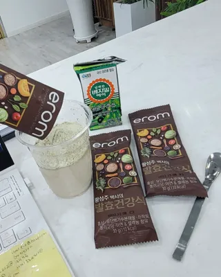 [이롬] 황성주박사의 발효건강식 30g x 30포 — 5점을 준 리뷰어가 2022년 7월 올린 사용 사진