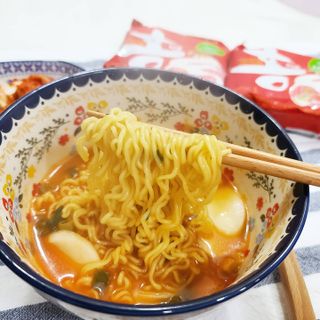 [풀무원] 자연은맛있다 정면, 백면, 홍면  세트 — 5점을 준 리뷰어가 2021년 4월 올린 사용 사진