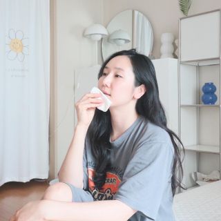 디어엘로디 오가닉 무표백 건티슈 — 5점을 준 리뷰어가 2022년 8월 올린 사용 사진