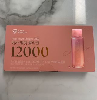 랩앤뷰티 메가 벨벳 콜라겐 12000 — 5점을 준 리뷰어가 2021년 6월 올린 사용 사진