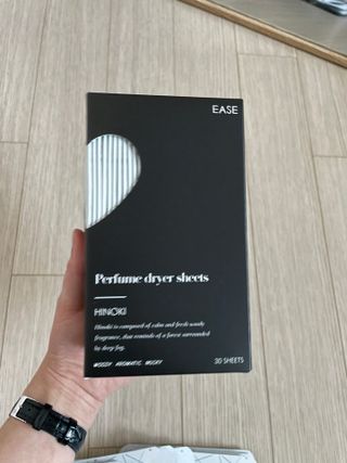 [이즈라이프코스메틱] 퍼퓸 드라이어 시트 히노끼향  or 블랑향 2중 택1 30매 — 5점을 준 리뷰어가 2021년 5월 올린 사용 사진