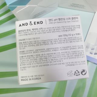 앤앤드 앤드앤엔드 pH 밸런싱 스파클렌저 — 5점을 준 리뷰어가 2021년 2월 올린 사용 사진