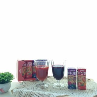 [롯데칠성] 야채듬뿍 더'진한 [롯데칠성] 야채는 이제 COLORFULL! 야채듬뿍  더 진한 레드 4개 +퍼플 4개 (총 8개) — 5점을 준 리뷰어가 2023년 6월 올린 사용 사진